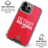 NHL Detroit Red Wings Lineup iPhone 16 Pro Clear Case